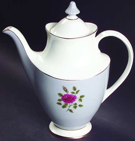 Chateau Rose Coffee Pot & Lid