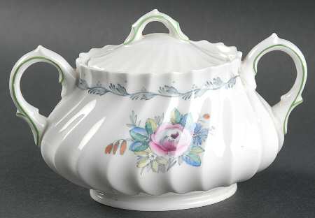 Chelsea Rose Sugar Bowl & Lid by Royal Doulton