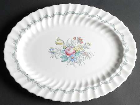 Chelsea Rose 16" Oval Serving Platter