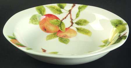 Citrus Grove Rim Fruit/Dessert (Sauce) Bowl