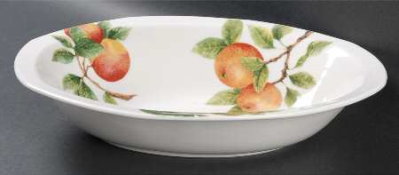 Citrus Grove 10" Oval Vegetable Bowl