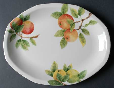 Citrus Grove 13" Oval Serving Platter