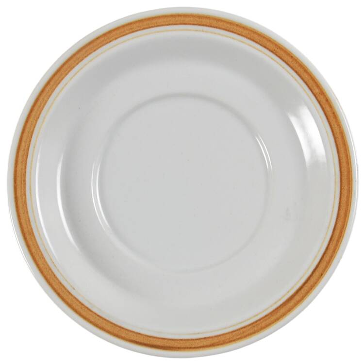 Cinnamon Brown Saucer
