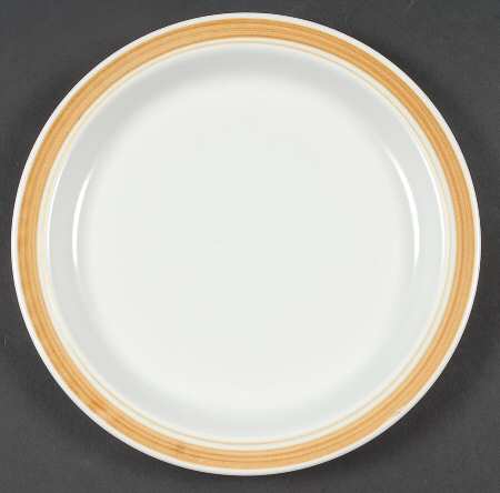 Cinnamon Brown Salad Plate