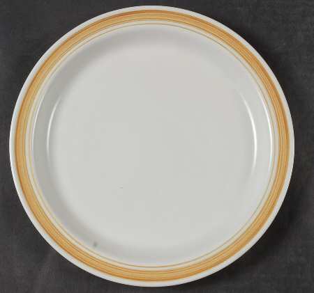 Cinnamon Brown Luncheon Plate
