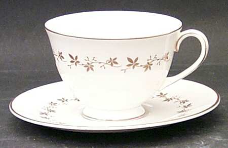 Citadel Footed Cup & Saucer Set
