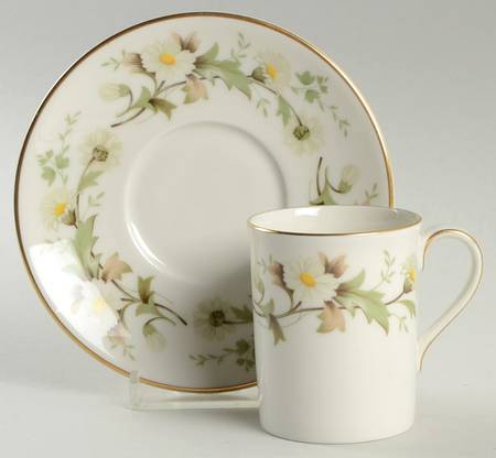 Clairmont Flat Demitasse Cup & Saucer Set