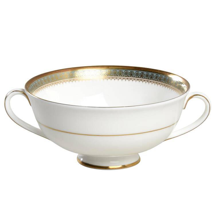 Clarendon Footed Cream Soup Bowl