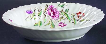 Clovelly 10" Oval Vegetable Bowl