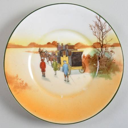 Coaching Days (Smooth, Bone) Bread & Butter Plate