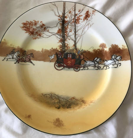 Coaching Days (Smooth, Bone) Dinner Plate