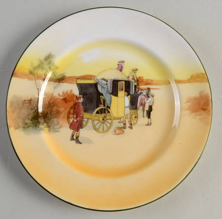 Coaching Days (Smooth, Bone) Salad Plate