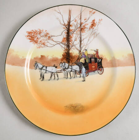 Coaching Days (Smooth, Bone) Dinner Plate