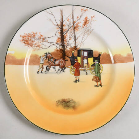 Coaching Days (Smooth, Bone) Dinner Plate
