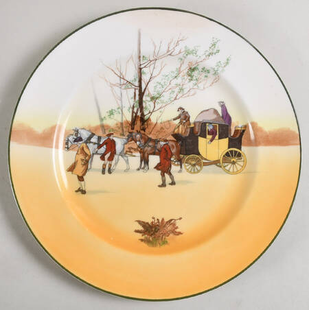 Coaching Days (Smooth, Bone) Dinner Plate