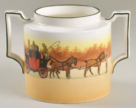 Coaching Days (Smooth, Bone) Sugar Bowl No Lid