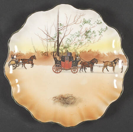 Coaching Days (Smooth, Bone) 8" Cookie Plate