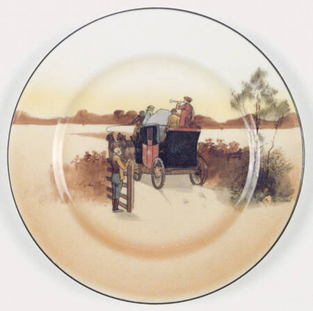 Coaching Days (Smooth, Bone) Salad Plate
