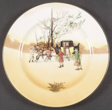 Coaching Days (Smooth, Bone) Dinner Plate