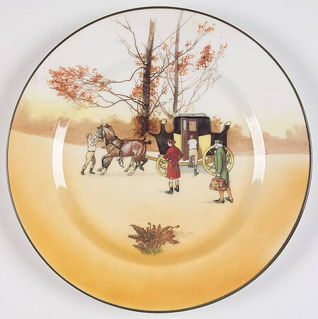Coaching Days (Smooth, Bone) Dinner Plate