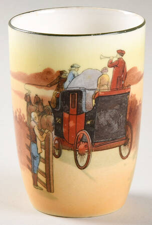 Coaching Days (Smooth, Bone) 6 Oz China Juice Tumbler