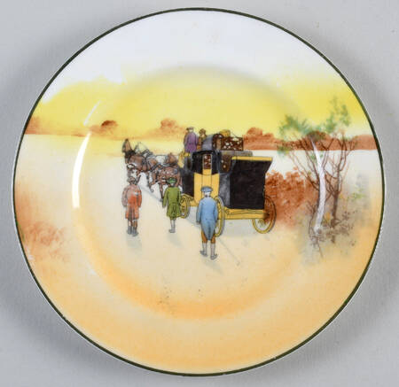 Coaching Days (Smooth, Bone) Bread & Butter Plate
