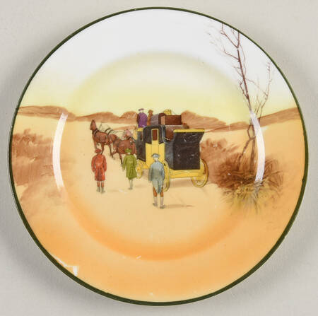 Coaching Days (Smooth, Bone) Bread & Butter Plate