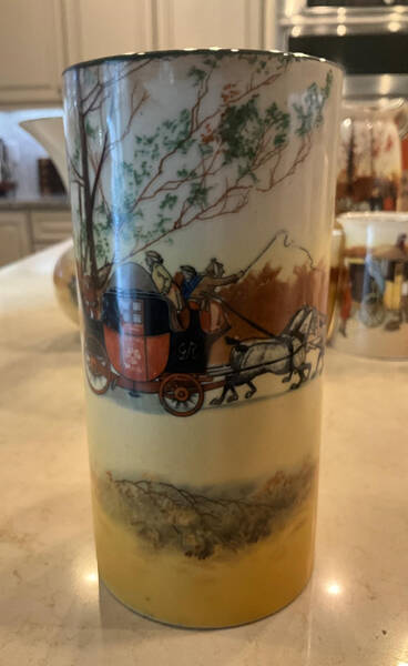 Coaching Days (Smooth, Bone) 7" Vase