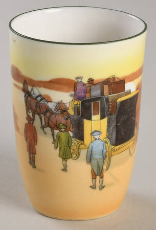 Coaching Days (Smooth, Bone) 6 Oz China Juice Tumbler