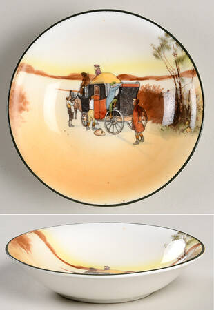 Coaching Days (Smooth, Bone) Fruit/Dessert (Sauce) Bowl