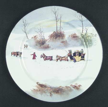 Coaching Days (Smooth, Bone) Dinner Plate