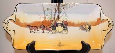 Coaching Days (Smooth, Bone) 10" Sandwich Tray