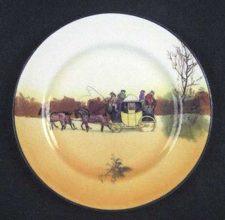 Coaching Days (Smooth, Bone) Bread & Butter Plate