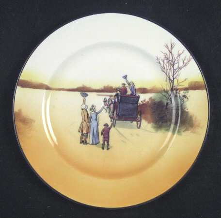 Coaching Days (Smooth, Bone) Salad Plate