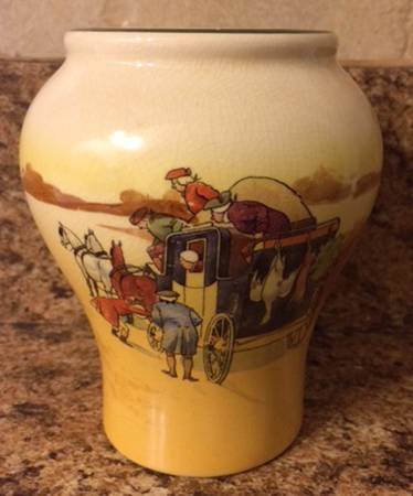 Coaching Days (Smooth, Bone) 4" Vase