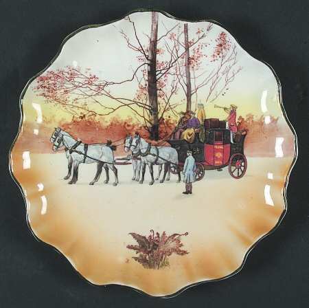 Coaching Days (Smooth, Bone) 8" Cookie Plate