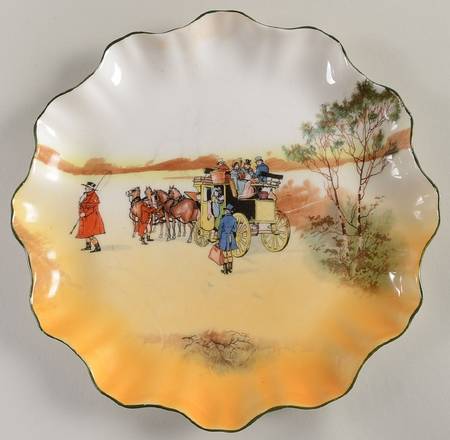 Coaching Days (Smooth, Bone) 8" Cookie Plate