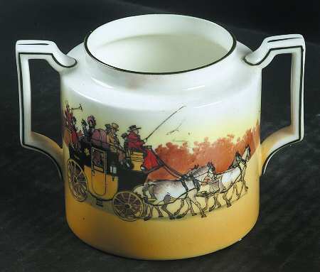 Coaching Days (Smooth, Bone) Sugar Bowl No Lid