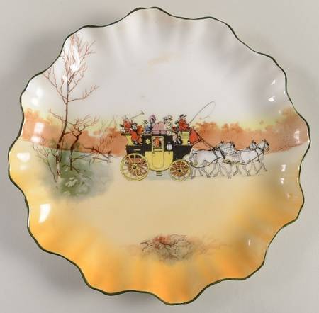 Coaching Days (Smooth, Bone) 8" Cookie Plate