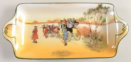 Coaching Days (Smooth, Bone) 10" Sandwich Tray