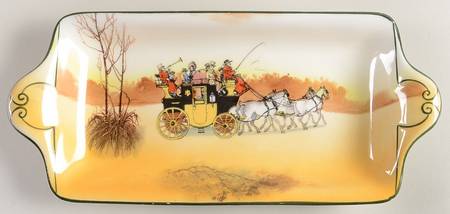 Coaching Days (Smooth, Bone) 10" Sandwich Tray