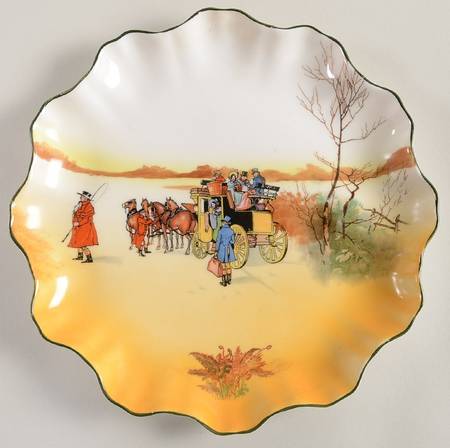 Coaching Days (Smooth, Bone) 8" Cookie Plate