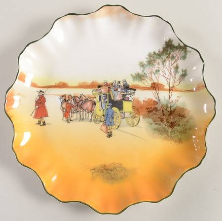 Coaching Days (Smooth, Bone) 8" Cookie Plate