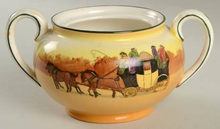 Coaching Days (Smooth, Bone) Sugar Bowl No Lid