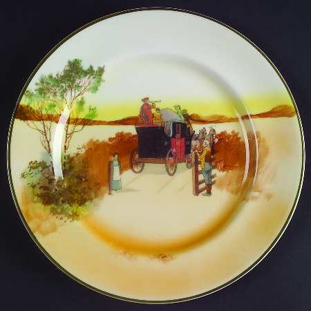 Coaching Days (Smooth, Bone) Salad Plate