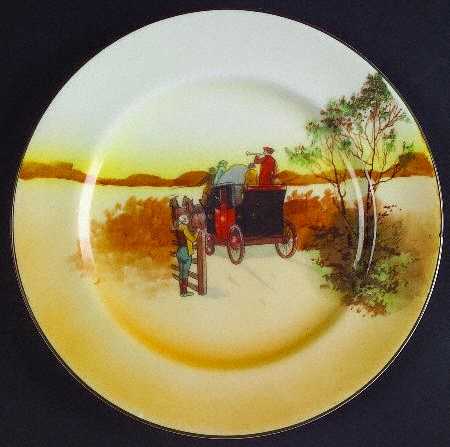 Coaching Days (Smooth, Bone) Salad Plate