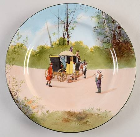 Coaching Days (Smooth, Bone) Dinner Plate