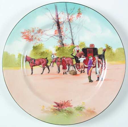 Coaching Days (Smooth, Bone) Dinner Plate
