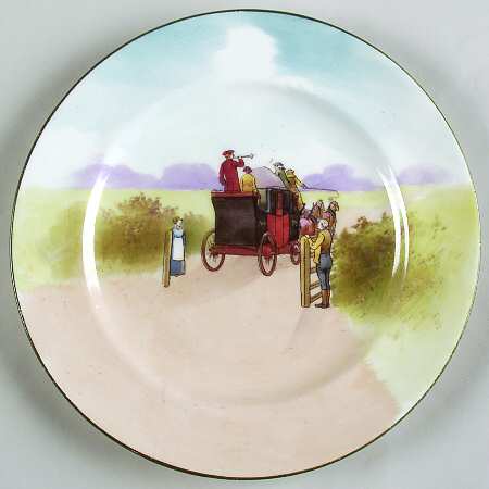 Coaching Days (Smooth, Bone) Salad Plate