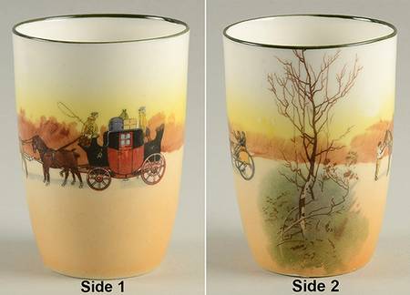 Coaching Days (Smooth, Bone) 6 Oz China Juice Tumbler